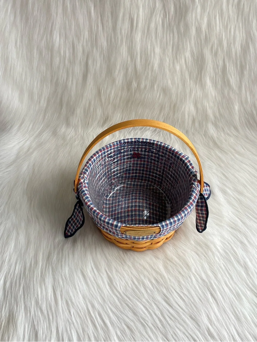 Longaberger Woven Memories vintage farmhouse basket